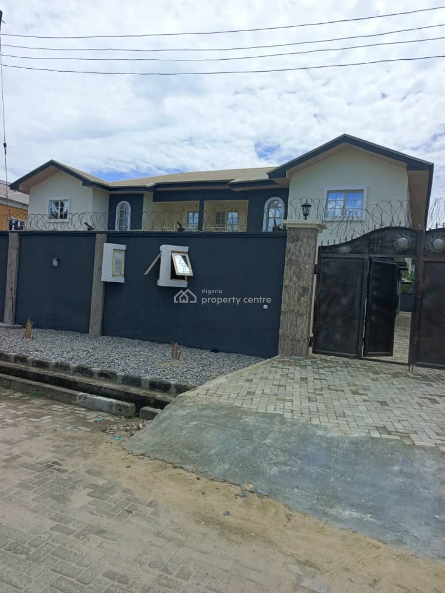 2 Wings of 4 Bedroom Semi Detached Duplex, Lekki Scheme 2, Ogombo, Ajah, Lagos, Semi-detached Duplex for Rent