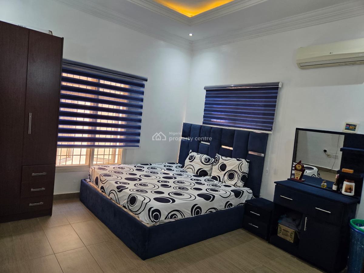 Clean and Spacious Four Bedrooms Furnished Terrace Duplex with Bq, Jabi Near Shop Rite., Jabi, Abuja, Terraced Duplex for Rent