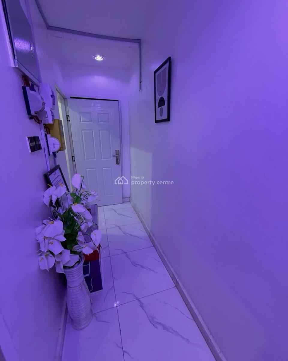 Affordable One Bedroom Self Compound Ikeja, Dideolu Ikeja, Ogba, Ikeja, Lagos, House Short Let