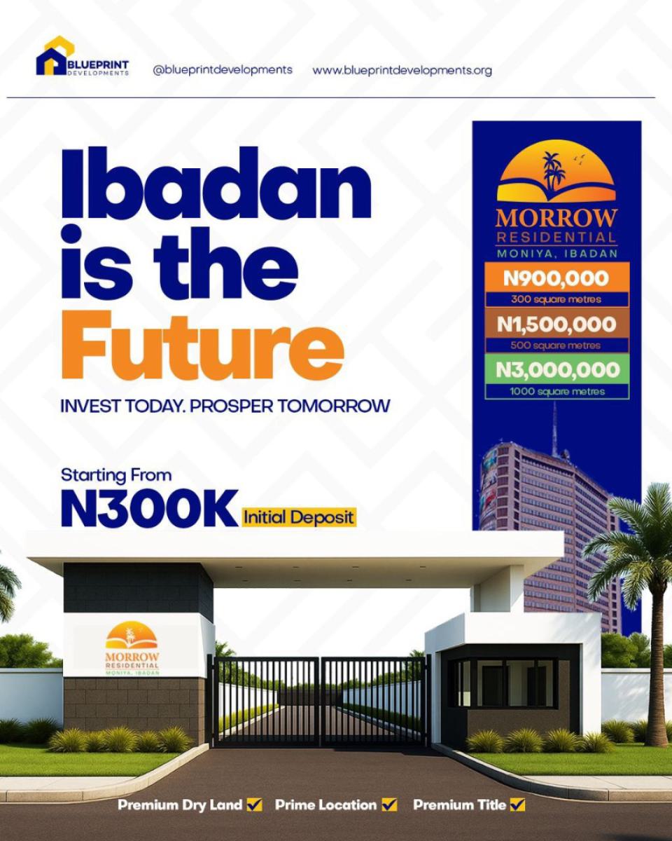 Moniya Ibadan Just Got Easier with Our New 6-month Equal Installment P, Moniya, Ibadan, Oyo, Moniya, Ibadan, Oyo, Industrial Land for Sale