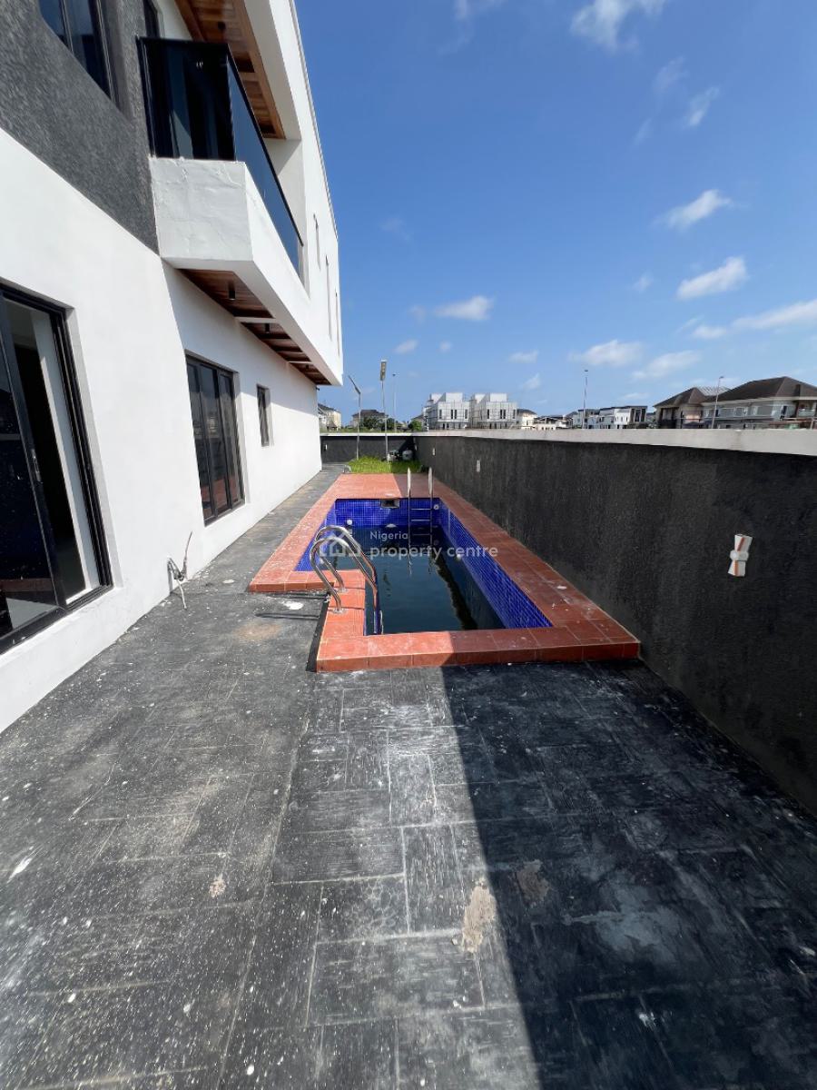 Humongous 5 Bedroom Fully Detached House with a Bq,pool and Cinema, Ajah, Lagos, Detached Duplex for Sale
