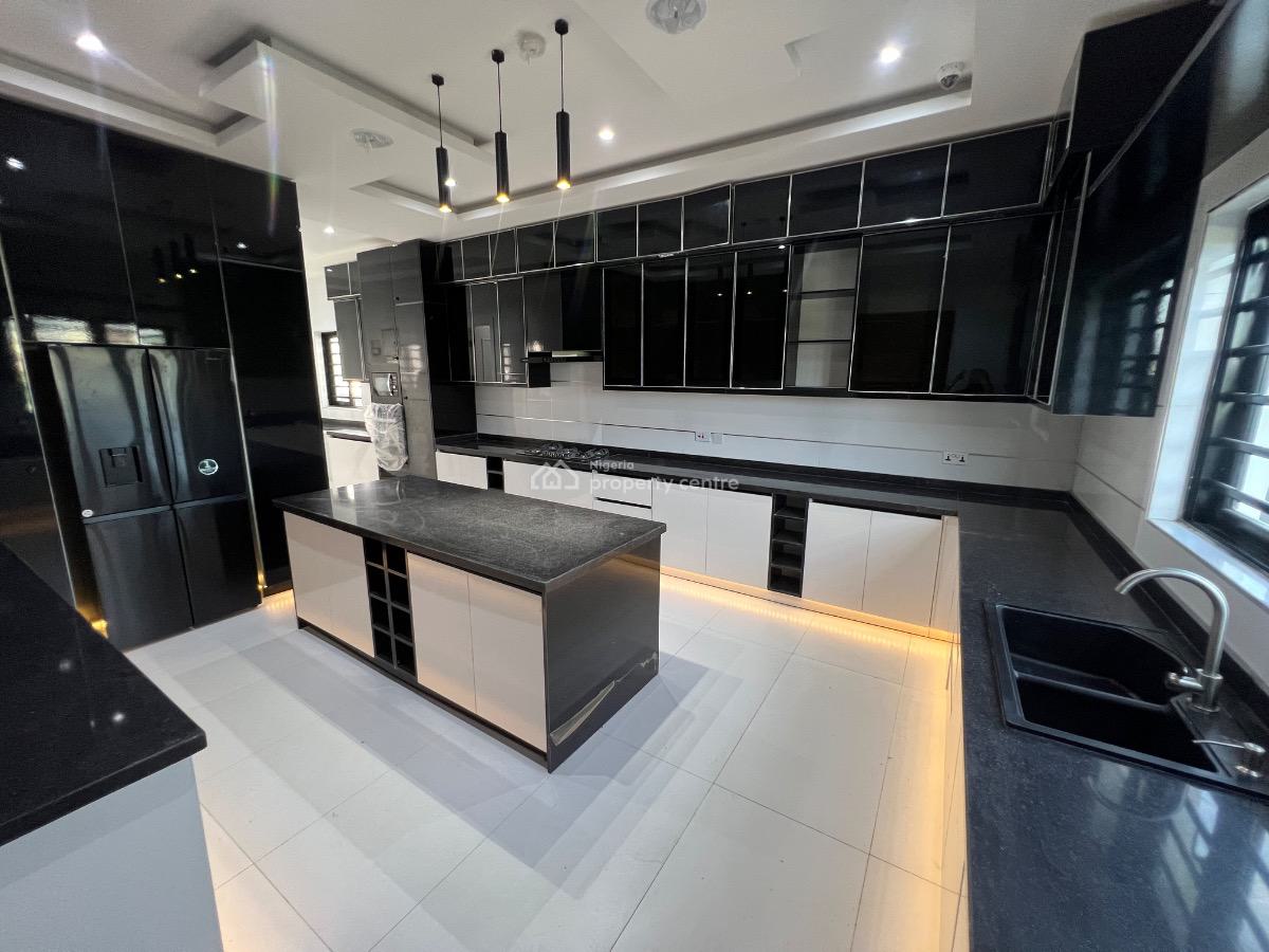 Humongous 5 Bedroom Fully Detached House with a Bq,pool and Cinema, Ajah, Lagos, Detached Duplex for Sale