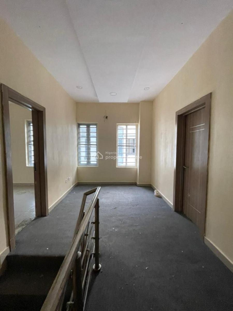 Exclusive 4 Bedroom Semi Detached Duplex with a Bq, Chevron Lekki Lagos, Lekki, Lagos, Semi-detached Duplex for Rent