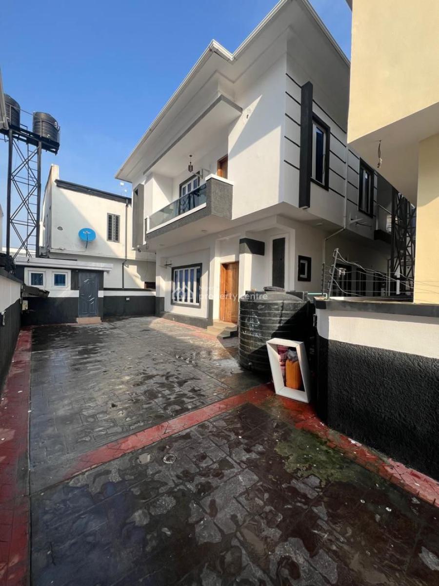 Luxury 4 Bedroom Semi Detached Duplex with Bq, Chevron, Lekki, Lagos, Semi-detached Duplex for Rent