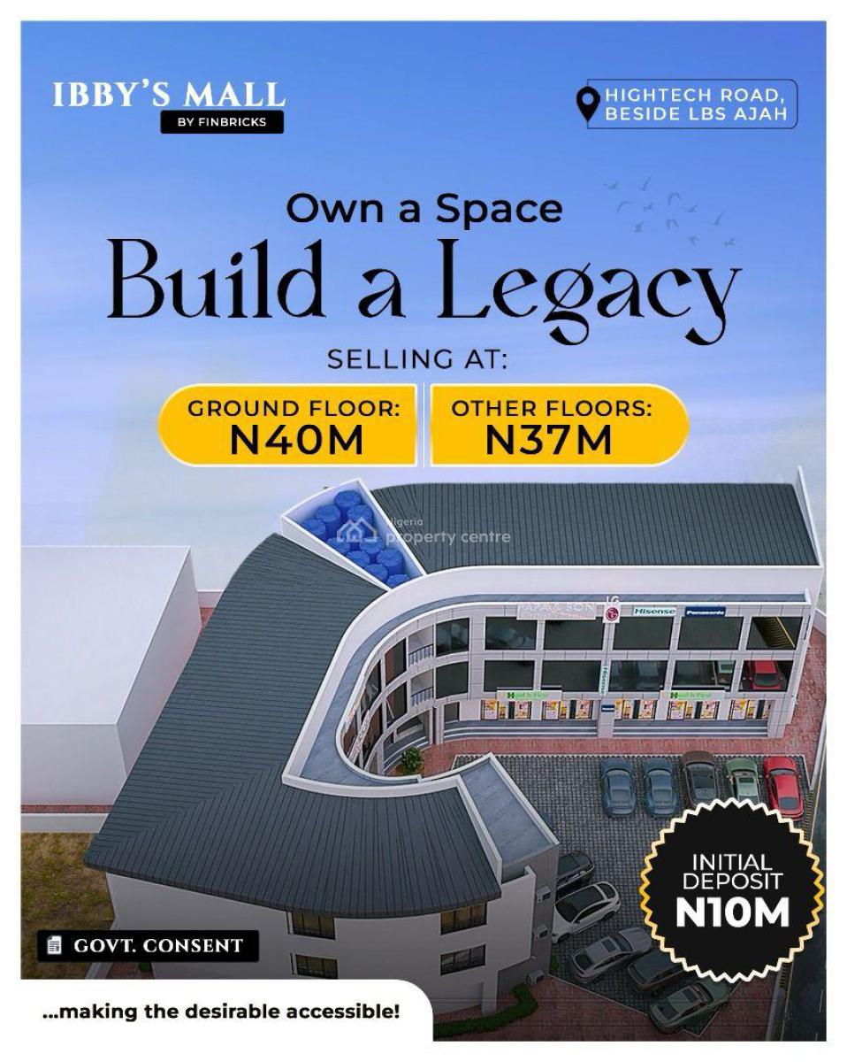 20  -- 150smq Lauxry Mall+ Fast Returns, Lekki Epe Expressway Abraham Adesanya Lbs Lekki Ajah Lagos, Ajiwe, Ajah, Lagos, Plaza / Complex / Mall for Sale