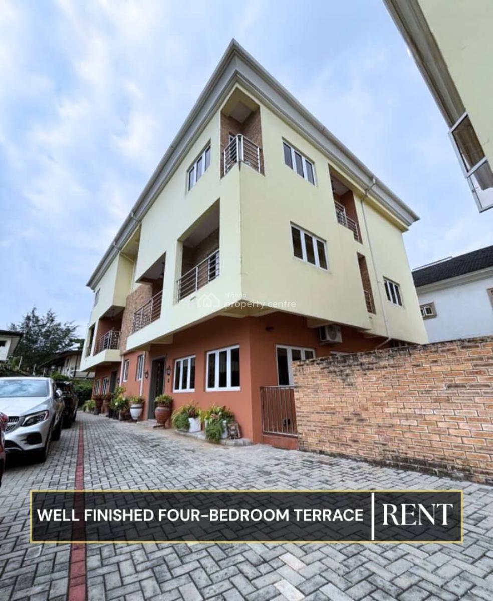 4 Bedroom Semi-detached Duplex with Study & Bq, Gym & Swimming Pool, Ikoyi, Lagos, Semi-detached Duplex for Rent