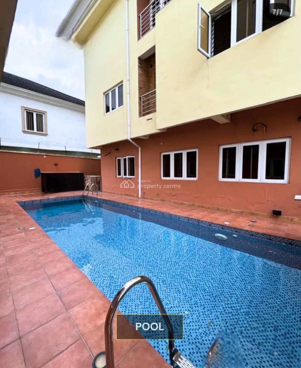 4 Bedroom Semi-detached Duplex with Study & Bq, Gym & Swimming Pool, Ikoyi, Lagos, Semi-detached Duplex for Rent