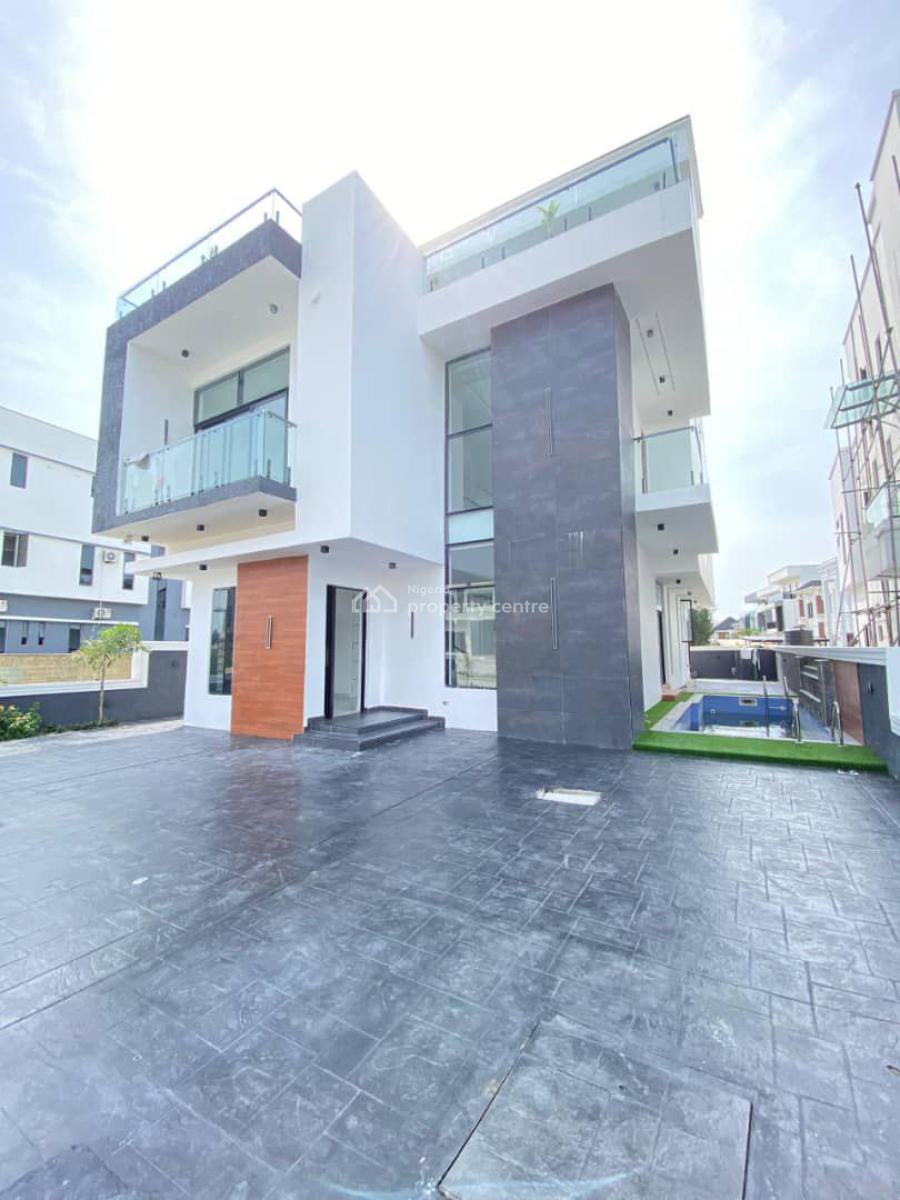 Classic 5 Bedroom Detached Duplex with Bq, Cinema in a Secure Estate, Ikota, Lekki, Lagos, Detached Duplex for Sale