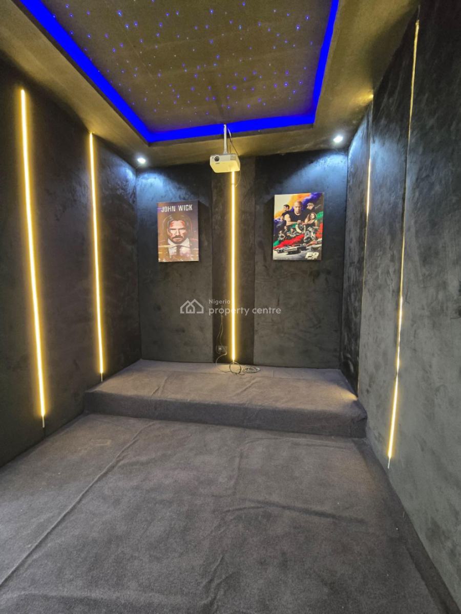 5 Bedroom Detached Duplex with Bq, Swimming Pool, Cinema &gym, Chevron, Lekki, Lagos, Detached Duplex for Sale