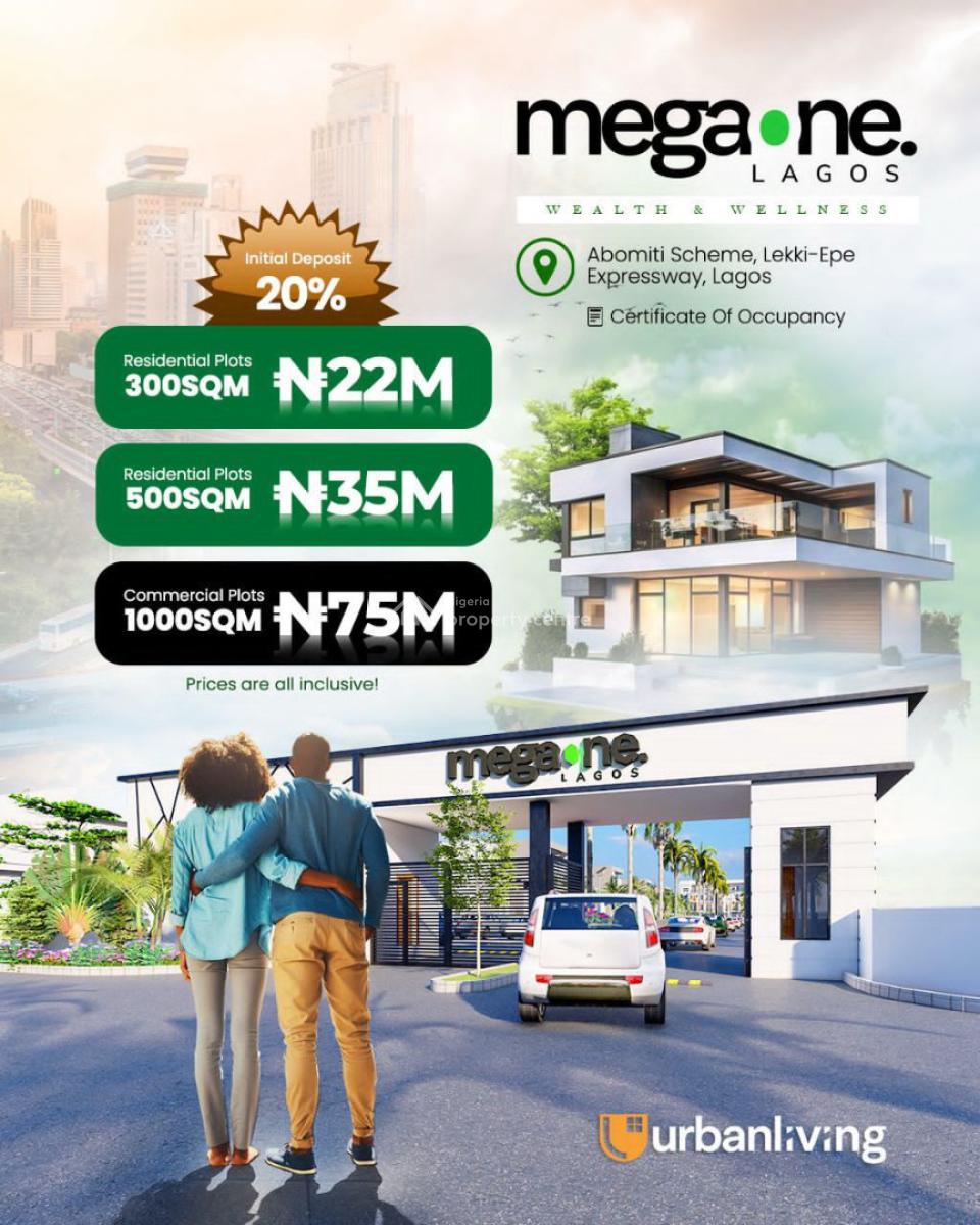 Black Friday/christmas 300sqm Lauxry Land, Lekki Epe Expressway Ibeju Lekki Lagos Nigeria, Ibeju Lekki, Lagos, Land for Sale