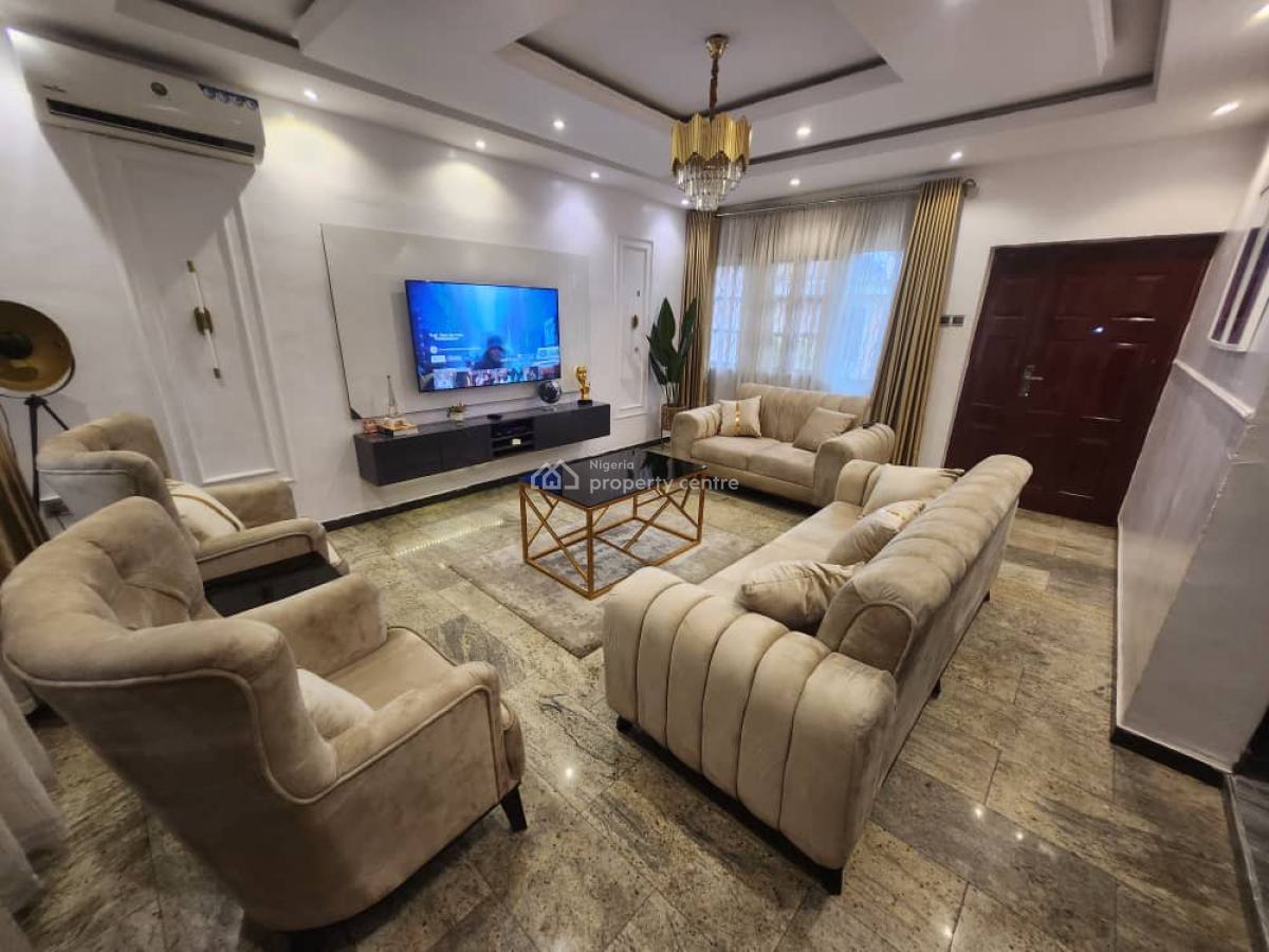 Well Furnished 4 Bedroom Duplex in a Decent Neighborhood, Magodo Estate, Gra Phase 2, Magodo, Lagos, Detached Duplex Short Let