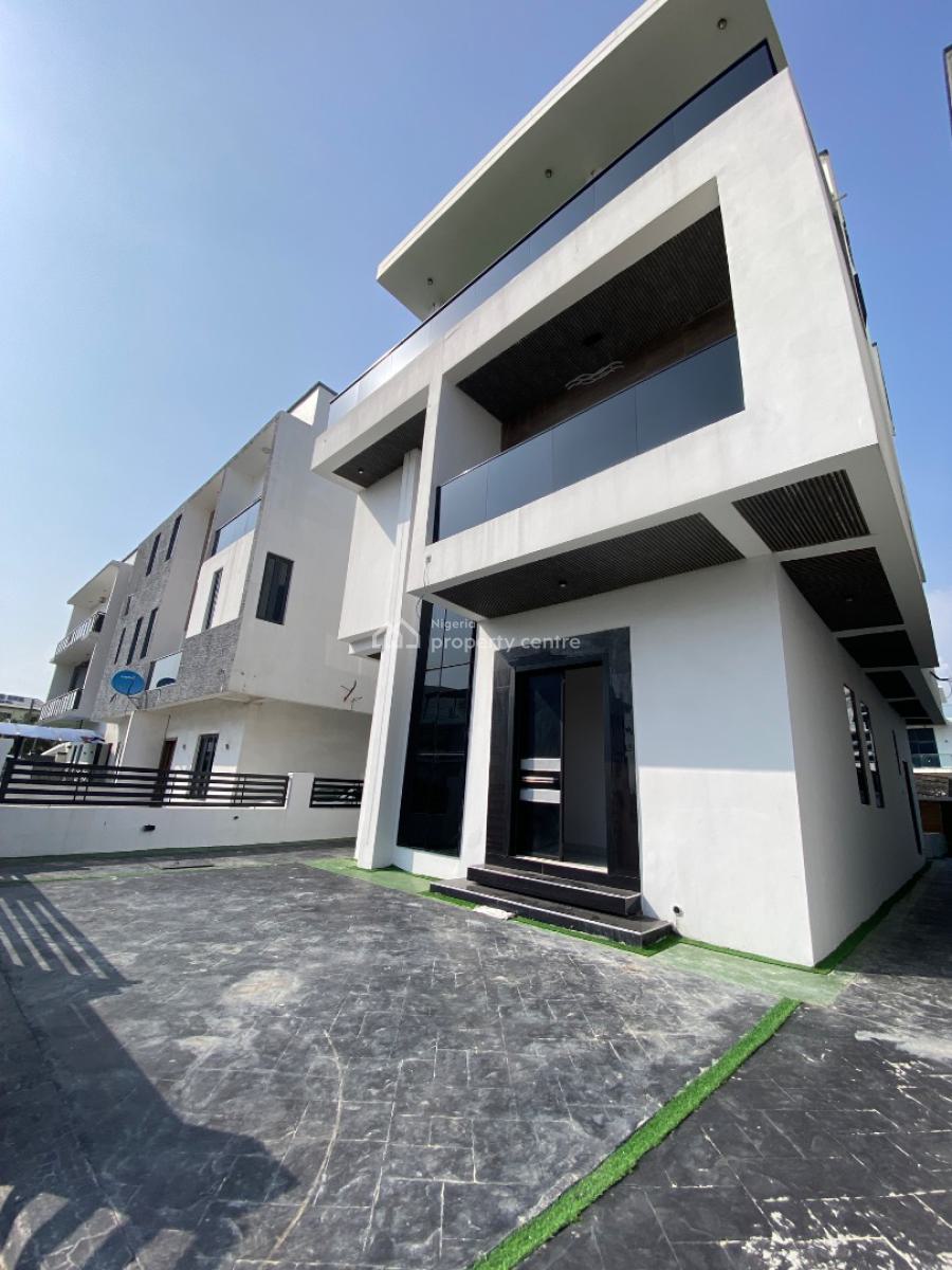 Price Slashed on Waterview 4bedroom Detached Duplex & Rooftop, Pool,bq, Luxury Estate in Orchid Road Lekki By Chevron Tollgate, Lekki, Lagos, Detached Duplex for Sale