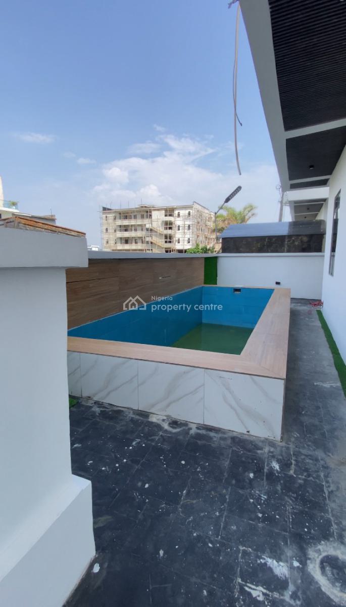 Price Slashed on Waterview 4bedroom Detached Duplex & Rooftop, Pool,bq, Luxury Estate in Orchid Road Lekki By Chevron Tollgate, Lekki, Lagos, Detached Duplex for Sale