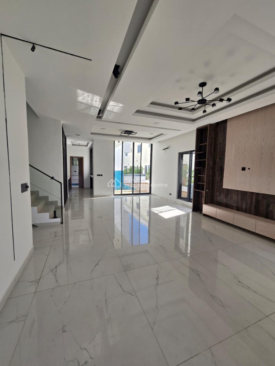 Stunning 5bedroom Semi-detached Duplex with Bq,pool in a Secure Estate, Ikate, Lekki, Lagos, Semi-detached Duplex for Sale