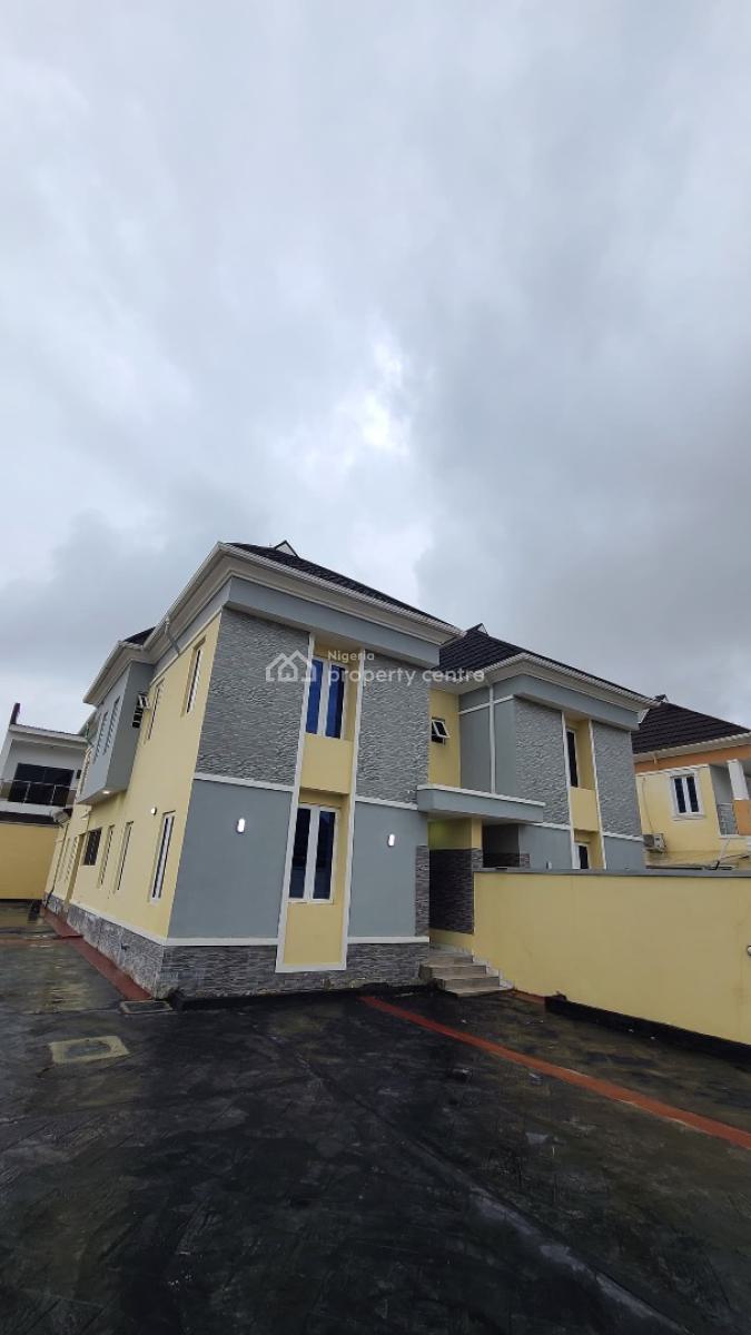4bedroom Semi Detached Duplex with Bq in Secured Estate, Abraham Adesanya, Ajah, Lagos, Semi-detached Duplex for Sale