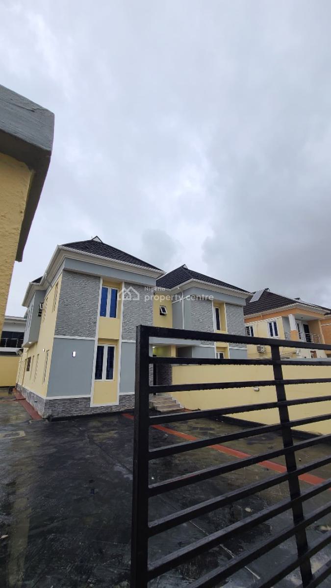 4bedroom Semi Detached Duplex with Bq in Secured Estate, Abraham Adesanya, Ajah, Lagos, Semi-detached Duplex for Sale