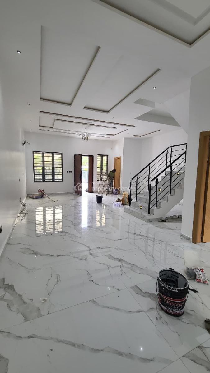 4bedroom Semi Detached Duplex with Bq in Secured Estate, Abraham Adesanya, Ajah, Lagos, Semi-detached Duplex for Sale