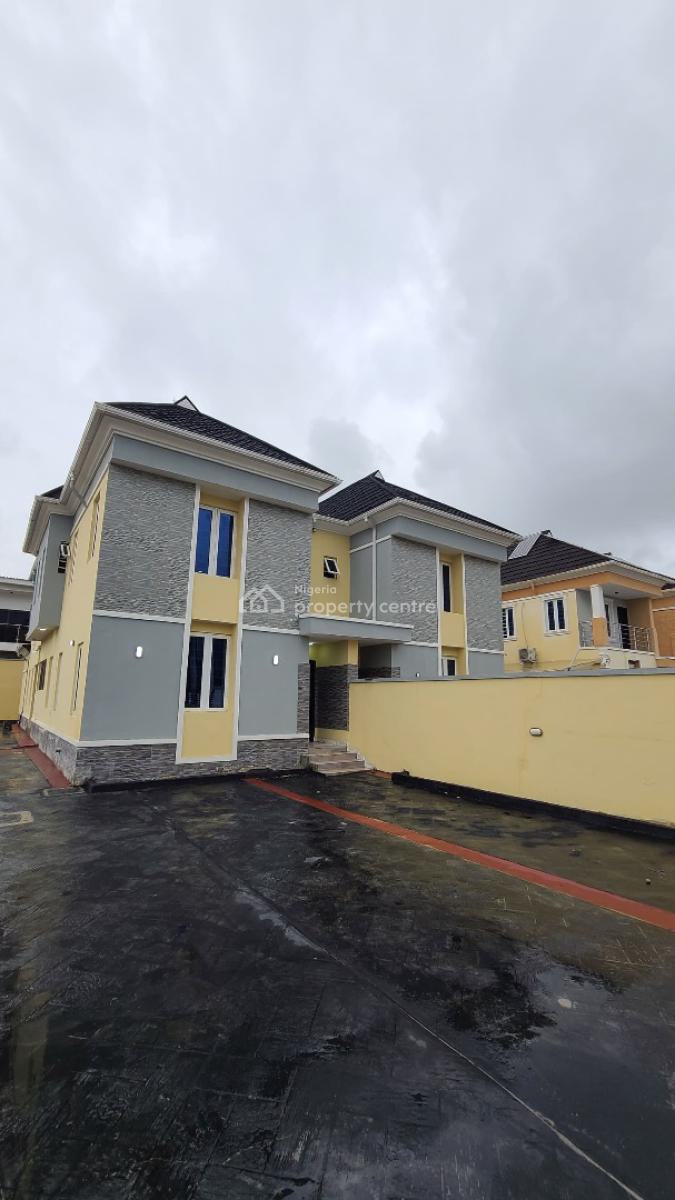 4bedroom Semi Detached Duplex with Bq in Secured Estate, Abraham Adesanya, Ajah, Lagos, Semi-detached Duplex for Sale