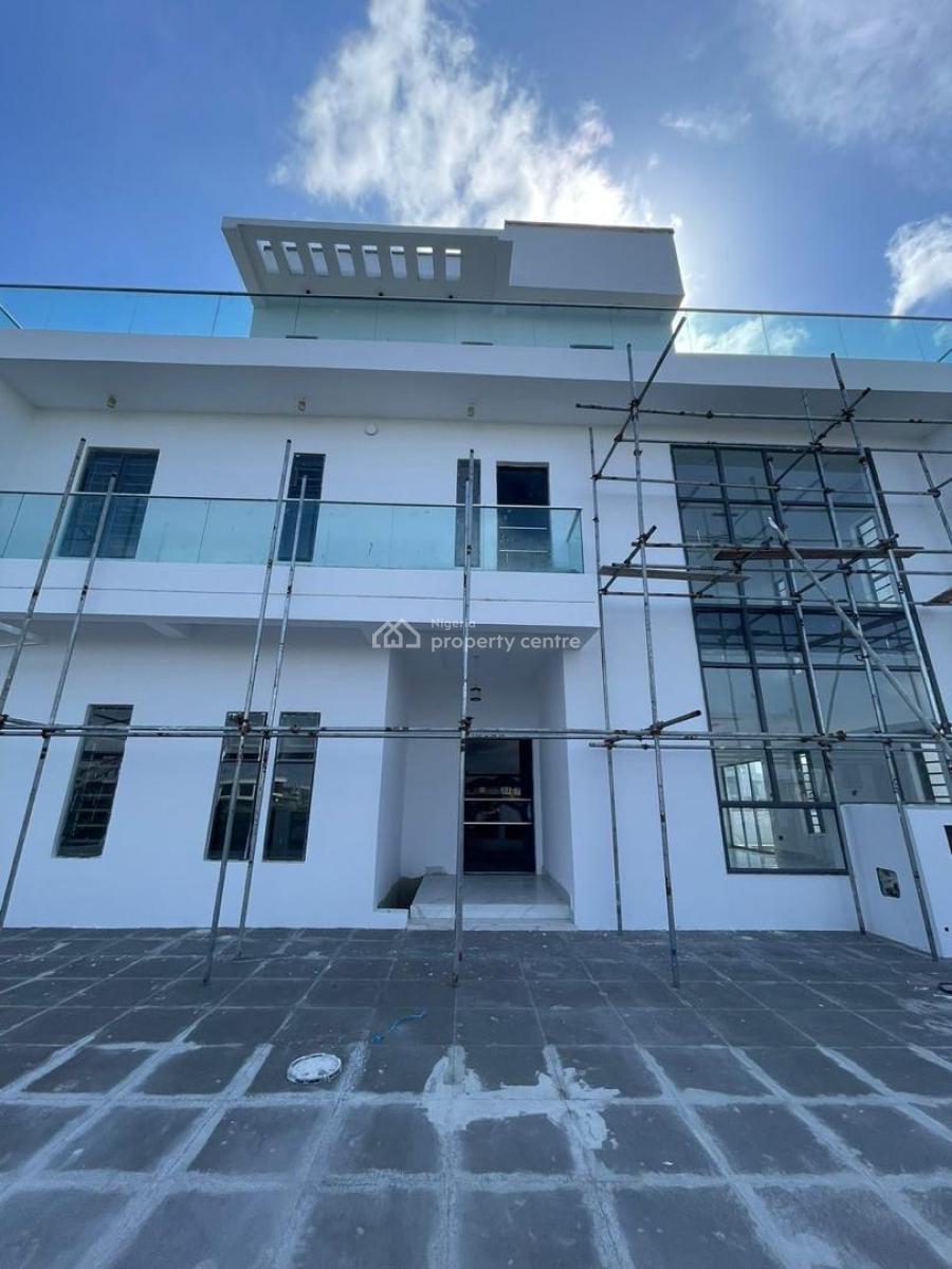 Contemporary 5 Bedroom Fully Detached Duplex with Bq, Ajah, Lagos, Detached Duplex for Sale