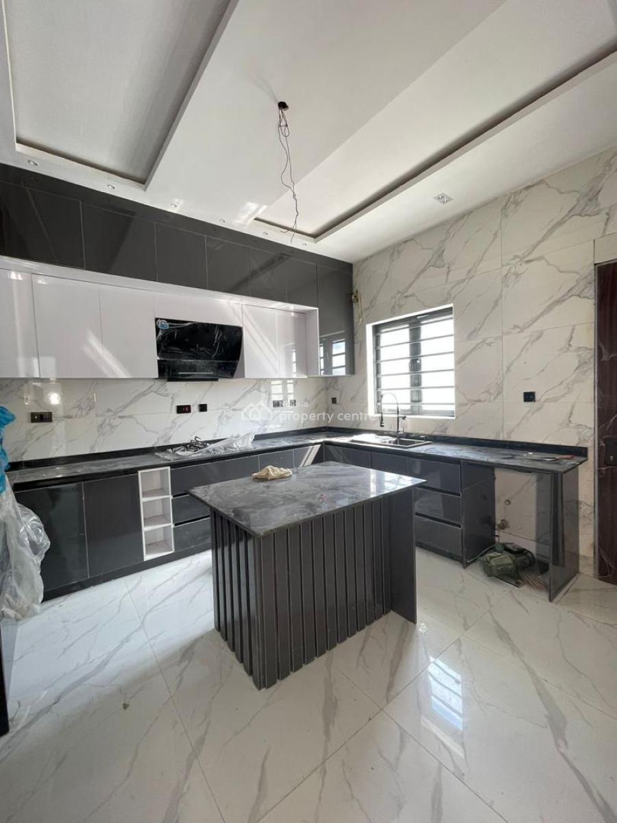 Contemporary 5 Bedroom Fully Detached Duplex with Bq, Ajah, Lagos, Detached Duplex for Sale