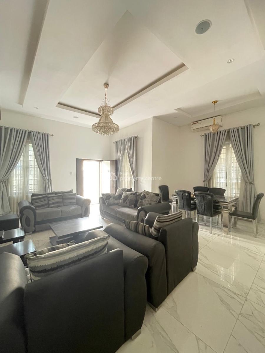 Luxurious Semi Detached Duplex 4 Bedroom with Bq, Chevron, Lekki, Lagos, Detached Duplex for Sale