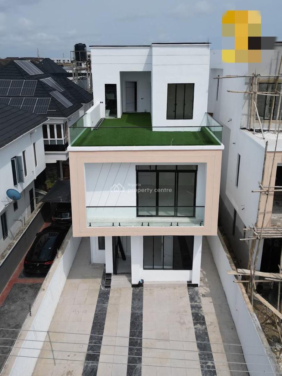 Contemporary 5 Bedroom Fully Detached Duplex with Bq, Ologolo, Lekki, Lagos, Detached Duplex for Sale
