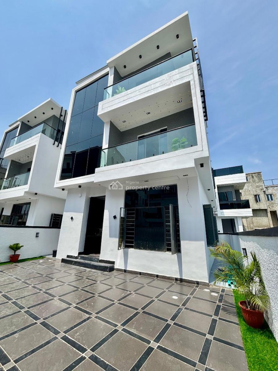 Contemporary 5 Bedroom Fully Detached Duplex with Bq, Ologolo, Lekki, Lagos, Detached Duplex for Sale