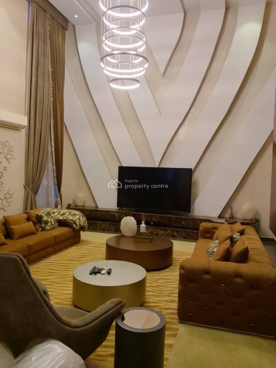 Tastefully Finished 5 Bedroom Detached House with Bq and Massive Swimm, Royal Garden Estate, Ajah, Lagos, Detached Duplex for Sale