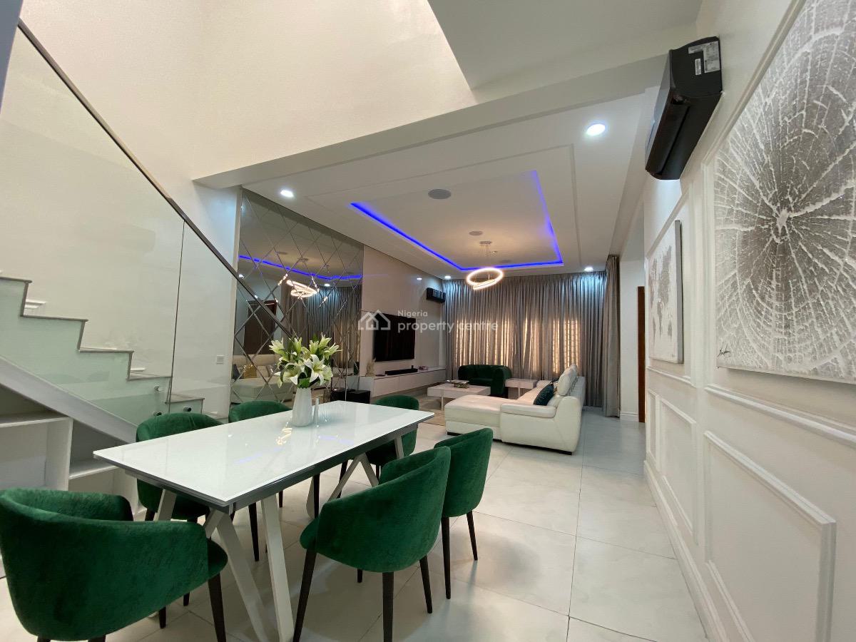 Luxury 3 Bedroom Semidetached Duplex, Bankole Lukmon Street, Ologolo, Lekki, Lagos, House Short Let