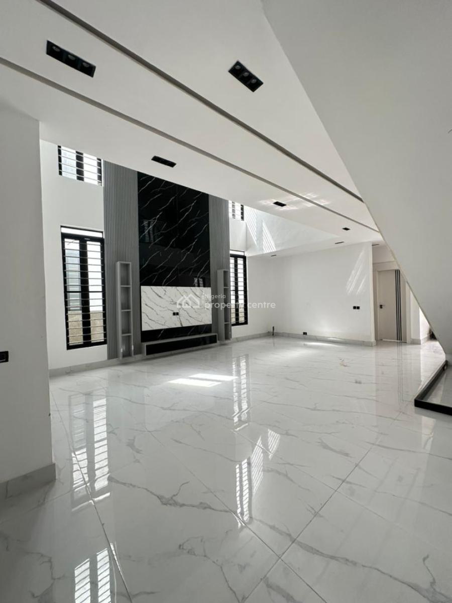 Newly Built Luxury 5 Bedroom Duplex with a Bq, Swimming Pool, Cinema, Chevron Toll Gate, Lekki, Lagos, Detached Duplex for Sale