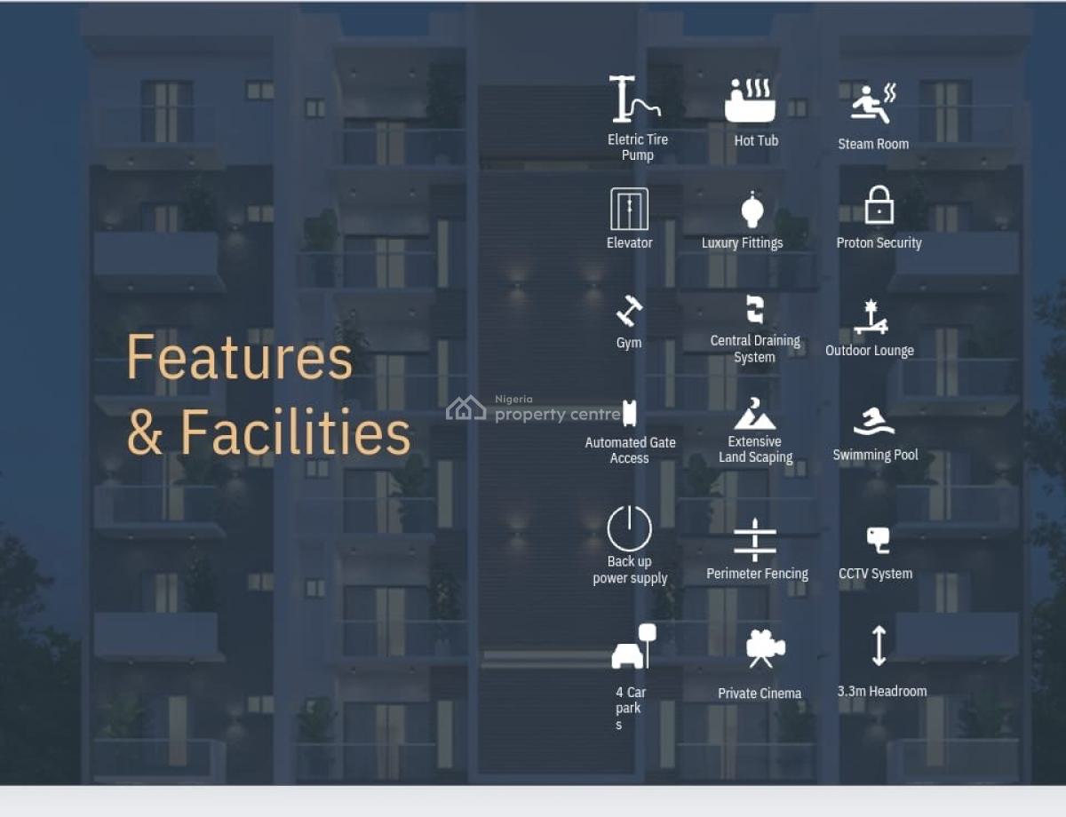 Luxury 5 Bedroom Terrace Duplex Bq Off Plan, Osborne, Ikoyi, Lagos, Detached Duplex for Sale