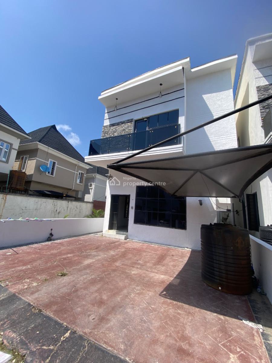 Spacious 4bedroom Detached Duplex with Bq in a Secure Luxury Estate, in a Very Secure Luxury Estate, Ikota, Lekki, Lagos, Detached Duplex for Rent