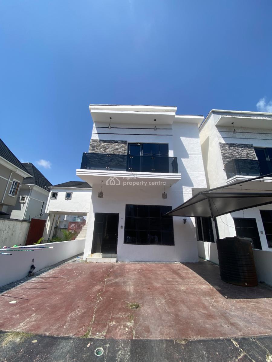 Spacious 4bedroom Detached Duplex with Bq in a Secure Luxury Estate, in a Very Secure Luxury Estate, Ikota, Lekki, Lagos, Detached Duplex for Rent