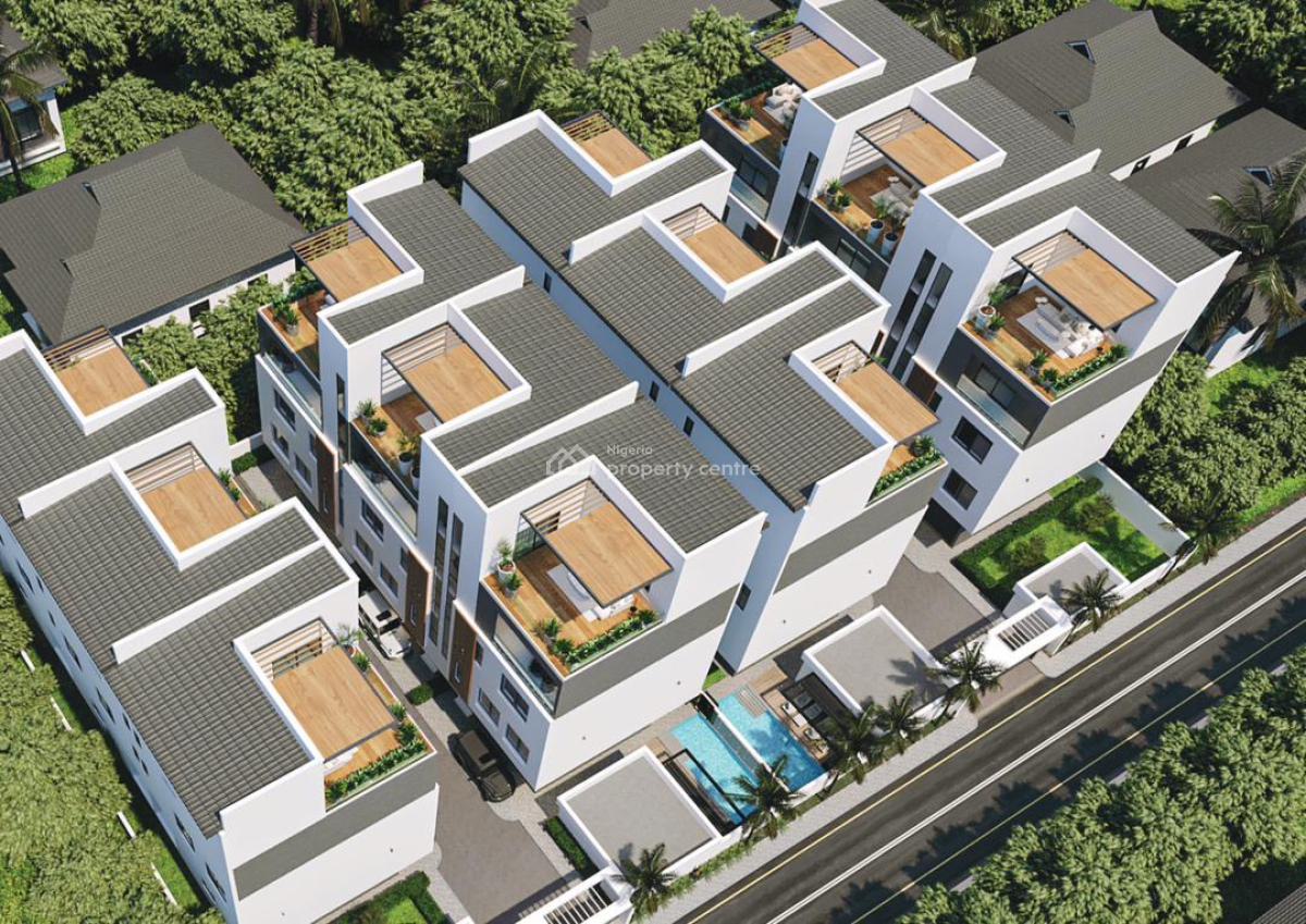 Premium 4 Bedroom Terrace Duplex with Elevator, Banana Island, Ikoyi, Lagos, Terraced Duplex for Sale