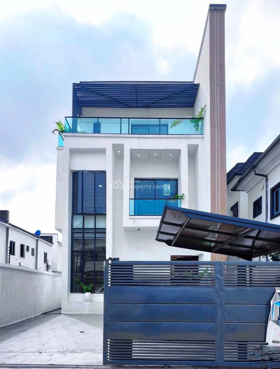 Luxury 4 Bedroom Fully Detached with Gazebo, Rooftop Terrace Duplex, Ikota, Lekki, Lagos, Detached Duplex for Sale