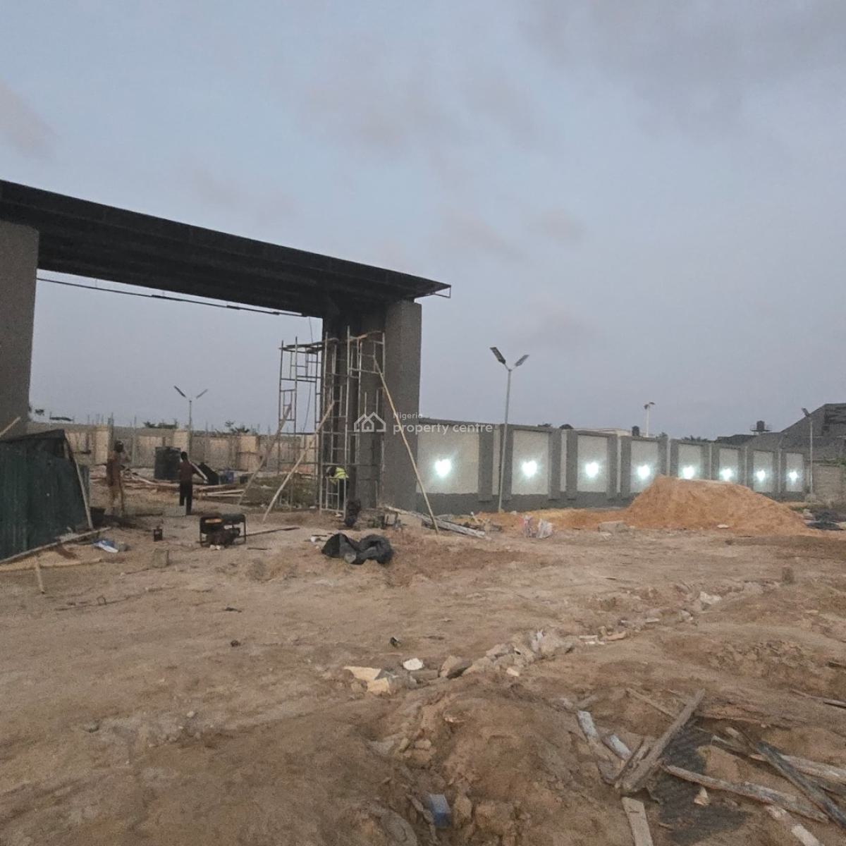 3 Bedroom  + Bq with Certificate of Occupancy, Landview Residence Located in Ajayi Apata Town Just Behind Fara Park, Sangotedo, Ajah, Lagos, Terraced Duplex for Sale