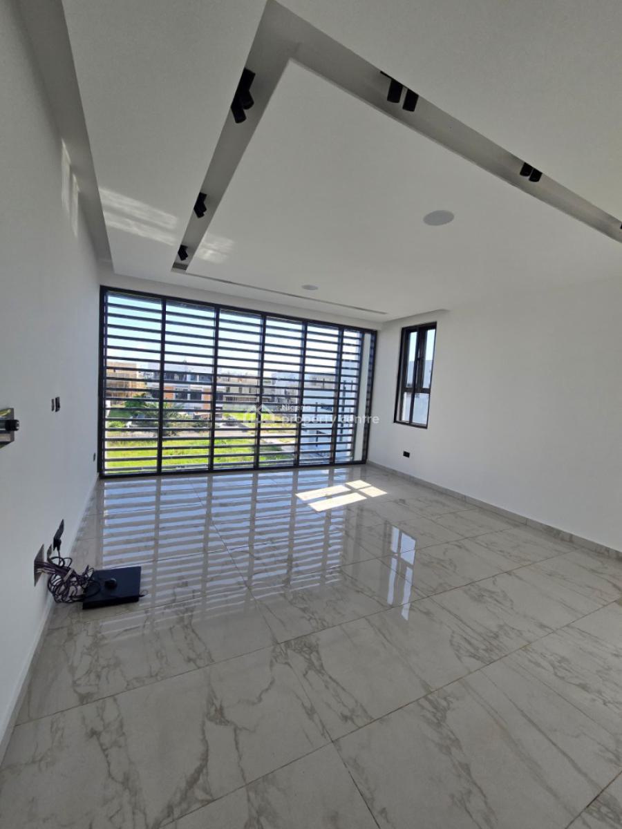 Elegant 5-bedroom Semi-detached Duplex with Bq, Pool, Study, Ikate, Lekki, Lagos, Semi-detached Duplex for Sale