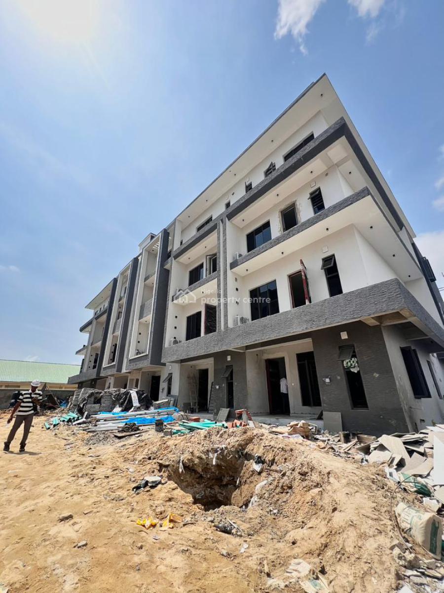 Spacious 4-bedroom Terrace with Bq, Swimming Pool, Gym, Playground, Oniru, Victoria Island (vi), Lagos, Terraced Duplex for Sale