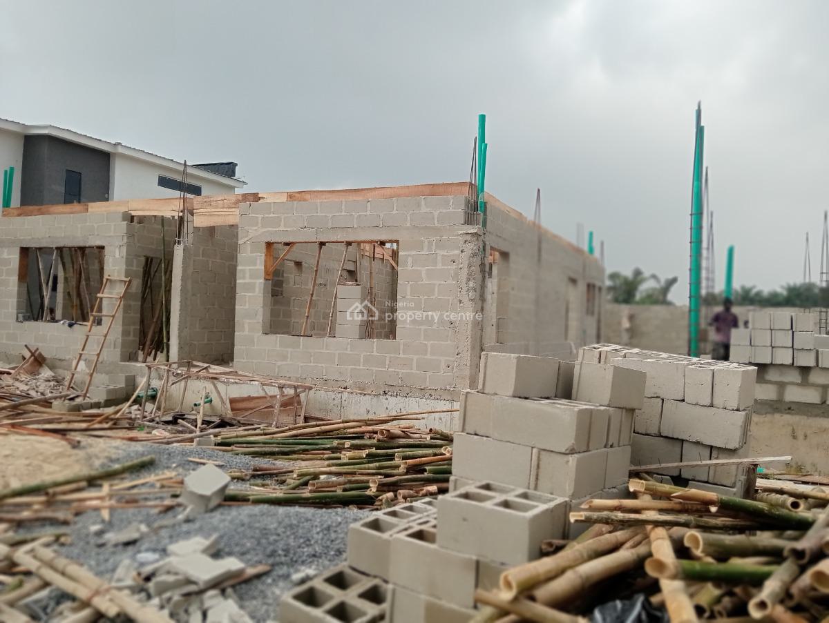 3 Bedroom + Bq   with Certificate of Occupancy C of O, Landview Residence, Located in Ajayi Apata Town Just Behind Fara Park, Sangotedo, Ajah, Lagos, Semi-detached Duplex for Sale