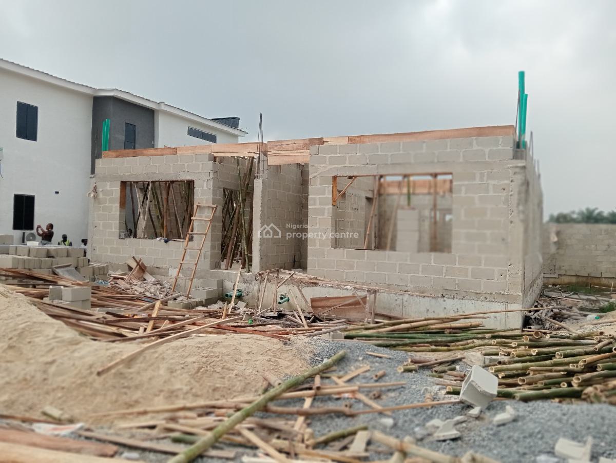 3 Bedroom + Bq   with Certificate of Occupancy C of O, Landview Residence, Located in Ajayi Apata Town Just Behind Fara Park, Sangotedo, Ajah, Lagos, Semi-detached Duplex for Sale