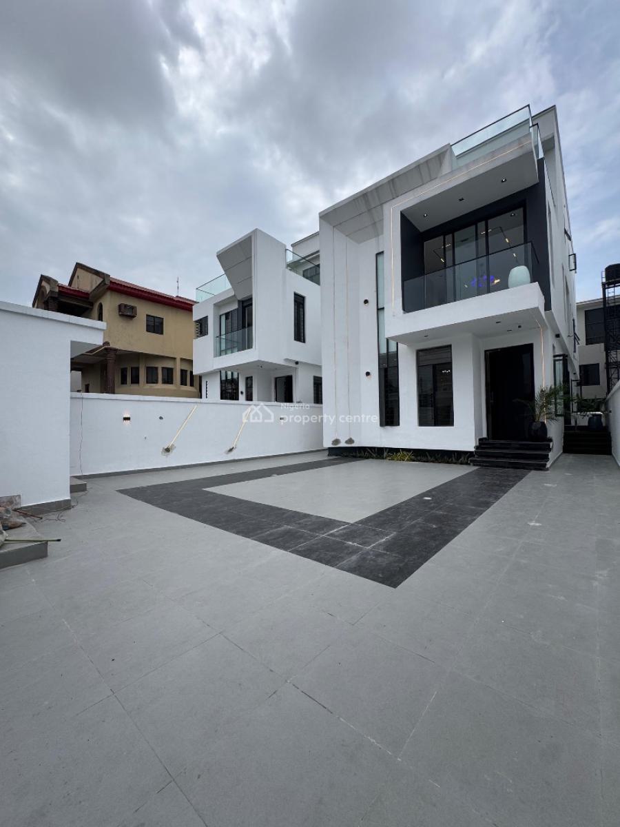 Modern 5 Bedroom Fully Detached with En-suite Rooms., Lekki Phase 1, Lekki, Lagos, Detached Duplex for Sale