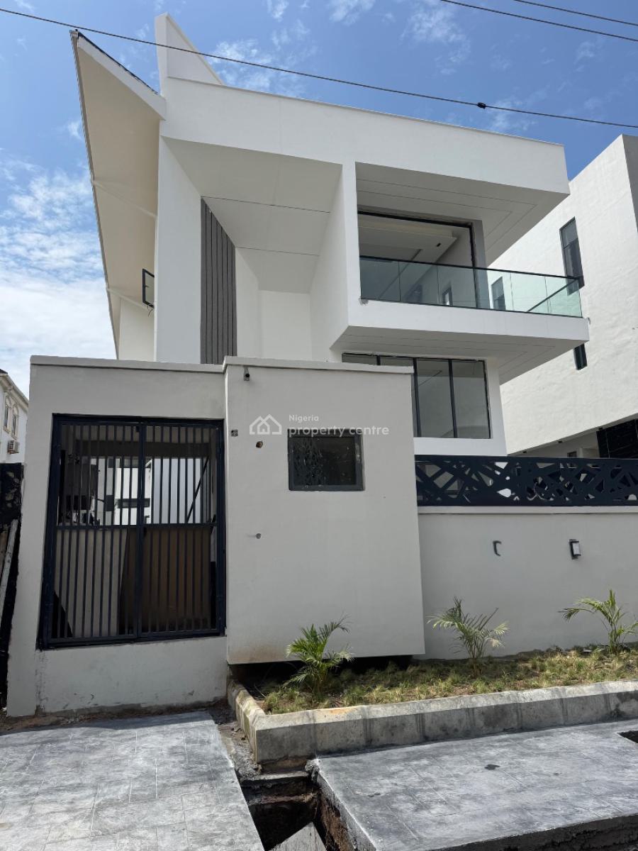 Modern 5 Bedroom Fully Detached with En-suite Rooms, Pool & Ro, Lekki Phase 1, Lekki, Lagos, Detached Duplex for Sale