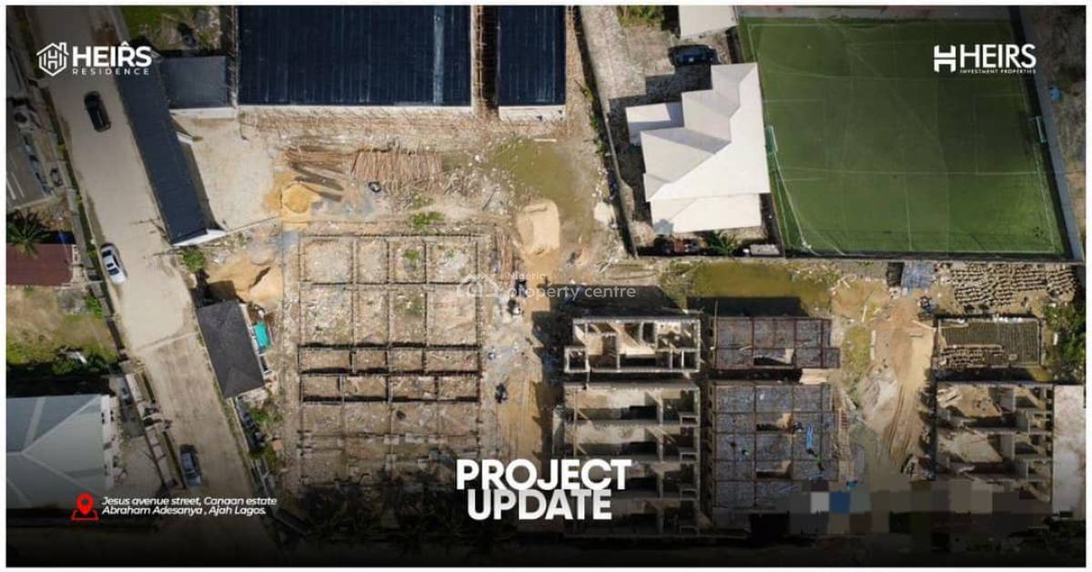 5 Bedroom Terrace Duplex with Bq and Solar , in a Serene Environment, Affordable 5 Bedroom with C of O and Solar , Abraham Adesanya, Ajah, Ajah, Lagos, Terraced Duplex for Sale