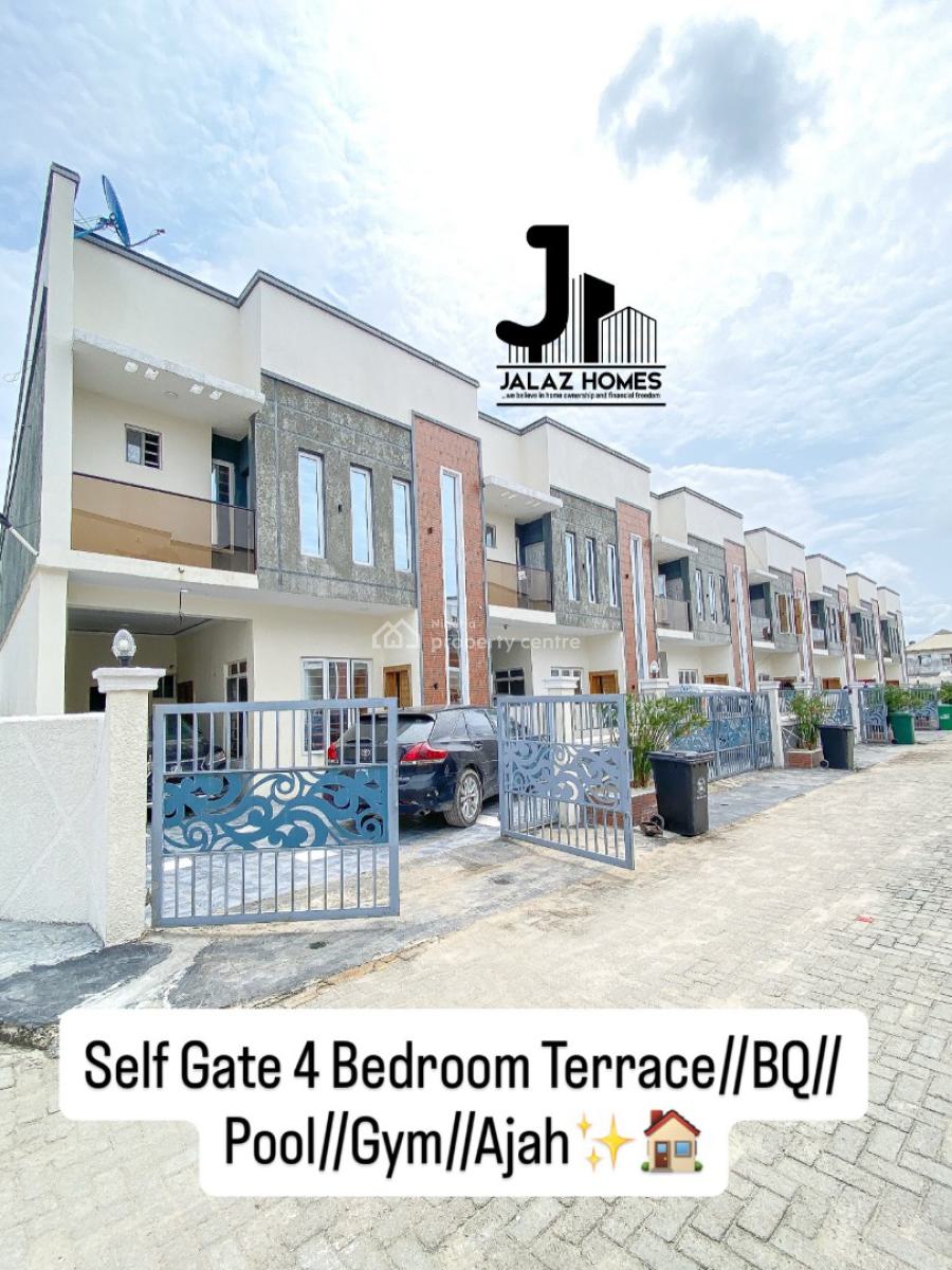 Brand New 4 Bedroom Terraced Duplex Home, Ajah, Lagos, House for Sale