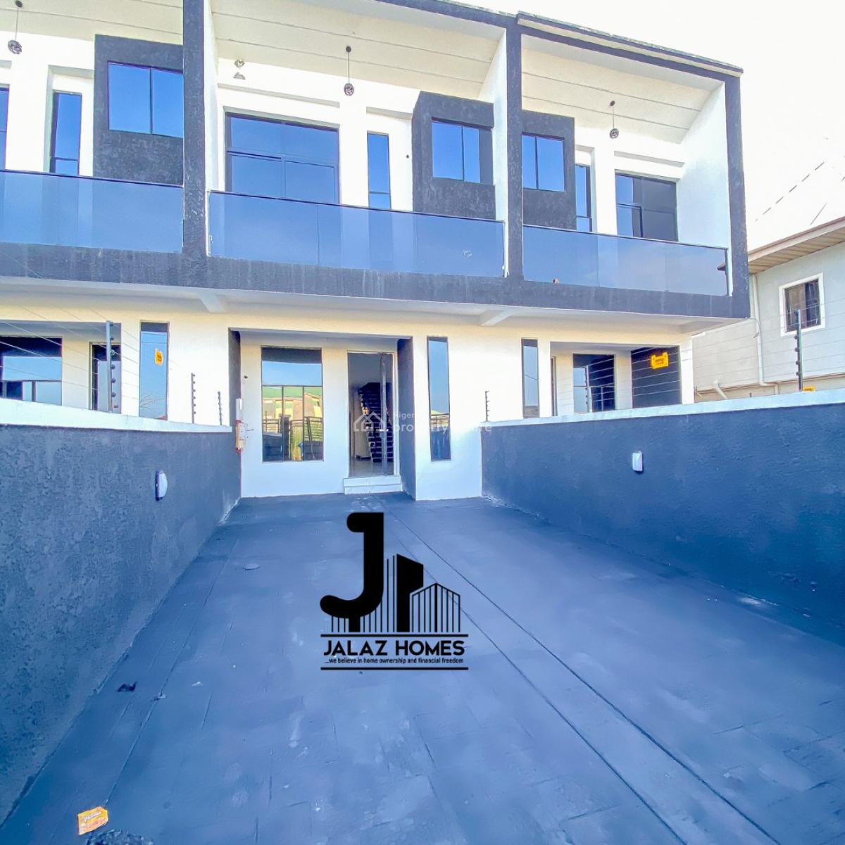 Brand New 4 Bedroom Terraced Duplex Home, Ikota, Lekki, Lagos, House for Sale