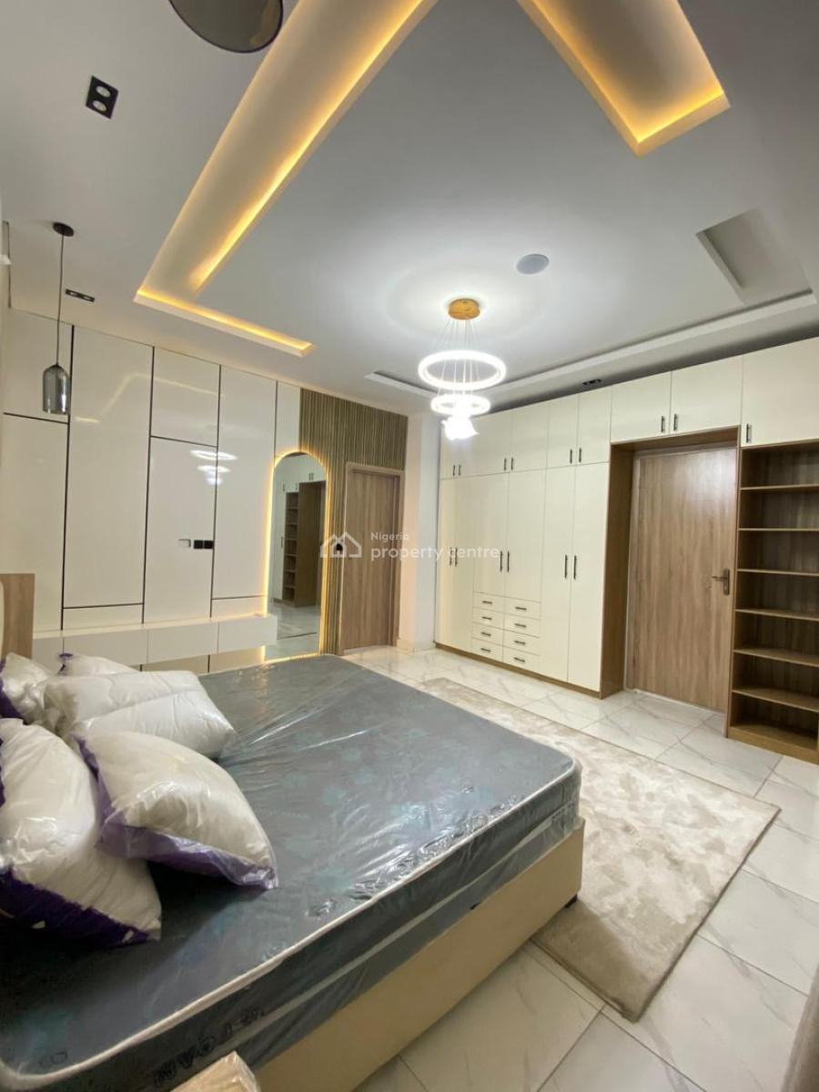 Impeccable Fully Furnished 5 Bedroom Fully Detached with Bq, Chevron, Lekki, Lagos, Detached Duplex for Sale