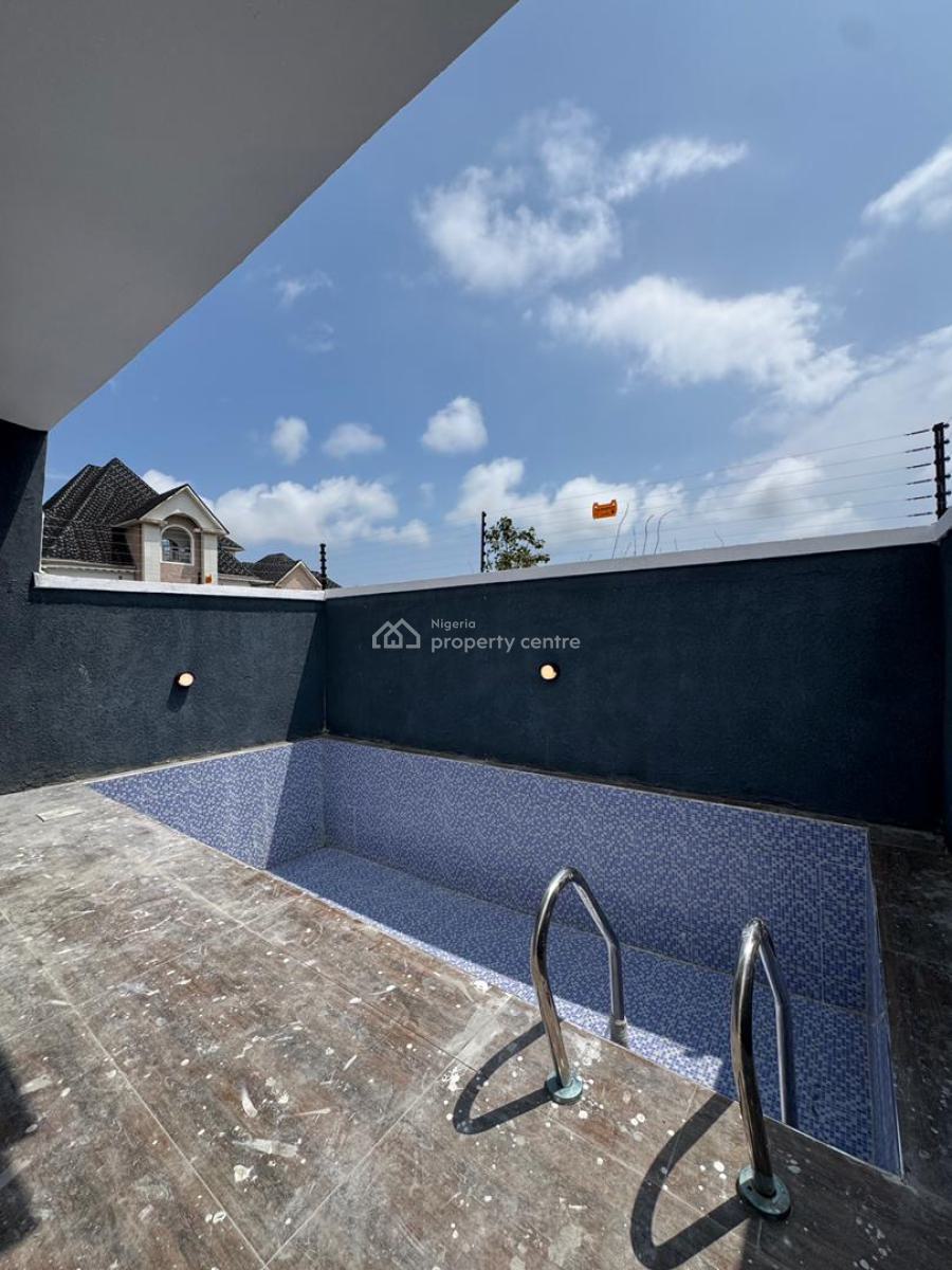 Brand New 5 Bedroom Semi-detached Duplex with a Cinema, Pool & Bq, Abraham Adesanya Ajah Lagos, Ajah, Lagos, Semi-detached Duplex for Sale