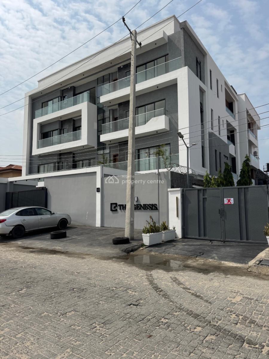Spacious  3  Bedroom Apartment with Pool, Gym and Reception, Lekki Phase 1, Lekki, Lagos, Flat / Apartment for Sale