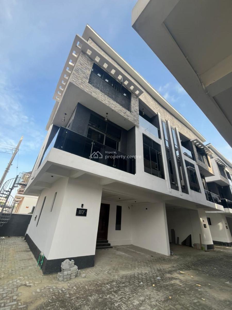 4 Bedroom Terrace Duplex with Fitted Ac, Ajah, Ajah, Lagos, Terraced Duplex for Rent