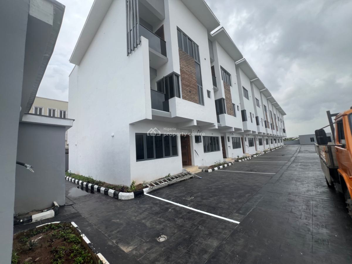 Brand New 4 Bedroom Terrace with a Room Bq, Lekki Phase 1, Lekki, Lagos, Terraced Duplex for Rent